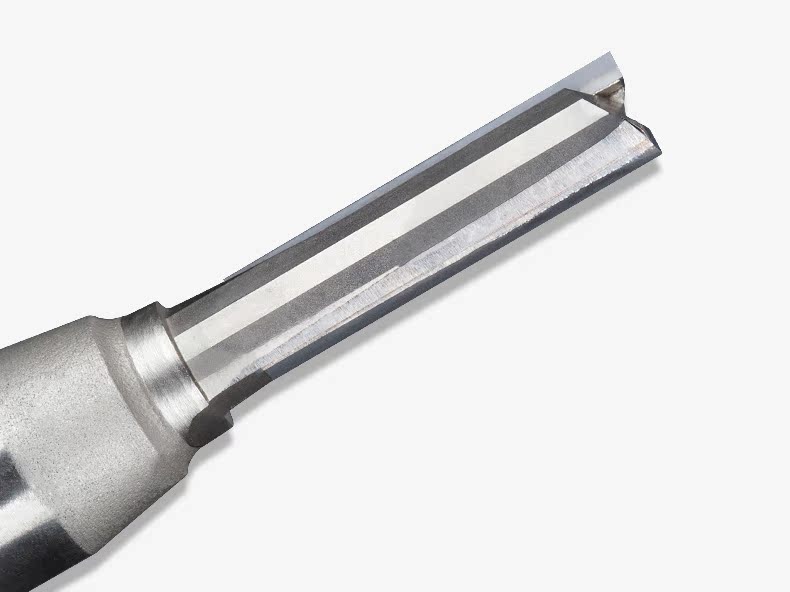 金刚石直刀木工开槽开料刀电脑雕刻刀铣刀pcd直刀双刃pcd镂铣刀