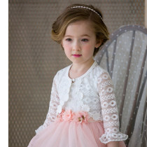 Childrens clothing 2018 summer girls lace shawl thin section outside the childrens princess small coat Baby cardigan sunscreen shirt