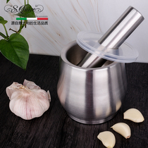 Squire St Joey 304 Food grade stainless steel garlic Masher Manual garlic Masher Household grinding tank