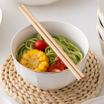 Noodle Bowl Home Big Soup Noodle Bowl 7 Inch Ramix Noodles Rice Noodle Bowl Creativity New Bowl Cutlery Ceramic Bowl Suit