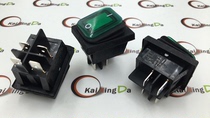 Taiwan 4 foot waterproof boat type switch RLEIL RL2 four-foot two-gear with green light waterproof boat type switch