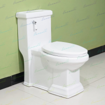 UPC Exit UK Order Jet Siphon Style Conjoined Toilet Bowl in English style retro style Ceramics Toilet