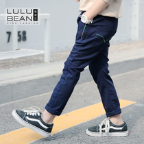 2019 New autumn childrens clothing boys casual long pants big childrens boys slim fit autumn winter pants tide