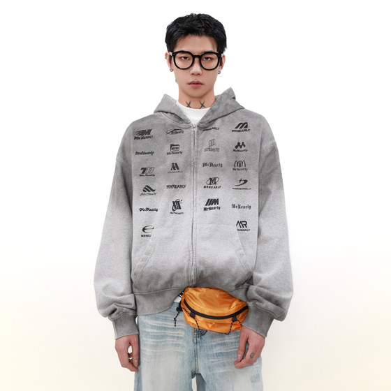 MRNEARLY American heavyweight cleanfit sweatshirt couple hooded autumn and winter trendy brand dirty cardigan jacket men
MRNEARLY American heavyweight cleanfit sweatshirt couple hooded autumn and winter trendy brand dirty cardigan jacket men