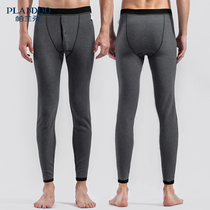 Palanto mens warm pants plus velvet high waist leggings slim pants youth padded trousers winter velvet pants