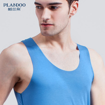 Palandot mens vest Modal bottomless vest youth sports tight-fitting summer hurdle sweatshirt