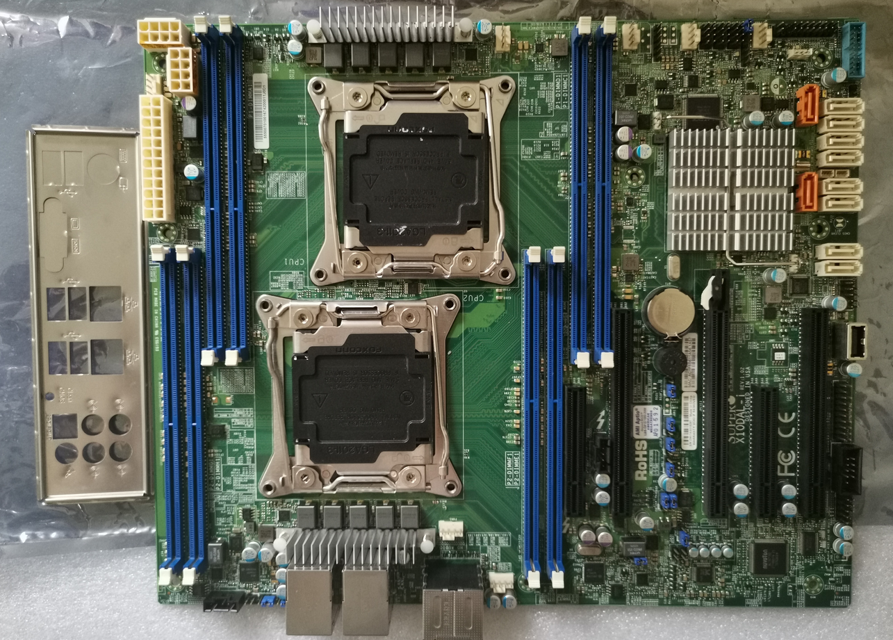 现货intel英特尔e52696v42679v42699v4cpux10daix10dali申神达电脑