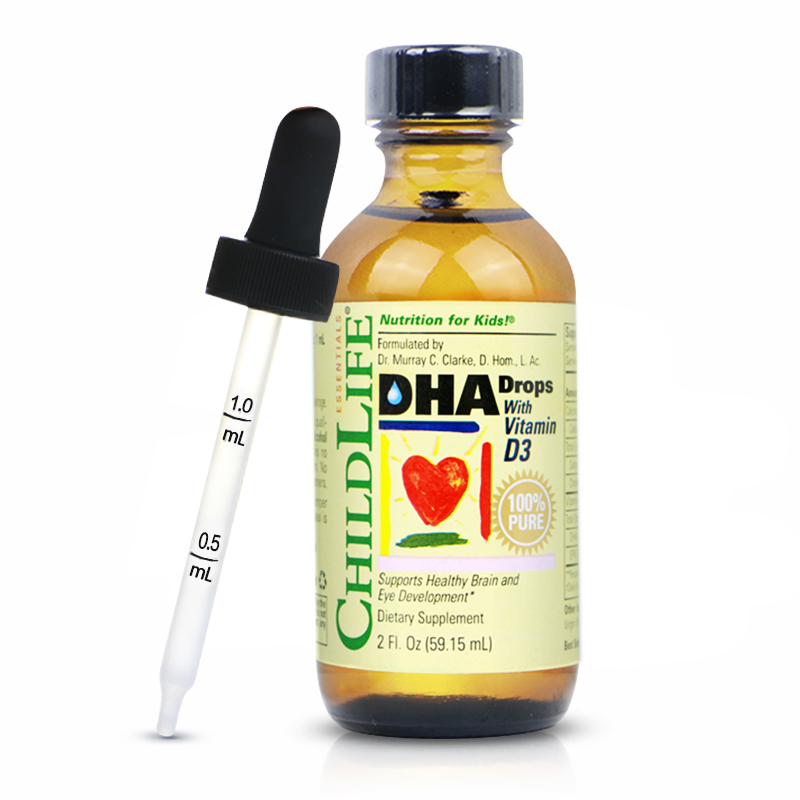 美国童年时光CHILDLIFE婴儿DHA+D3滴剂 进口儿童宝宝鱼油小鱼挪威-tmall.hk天猫国际产品展示图3