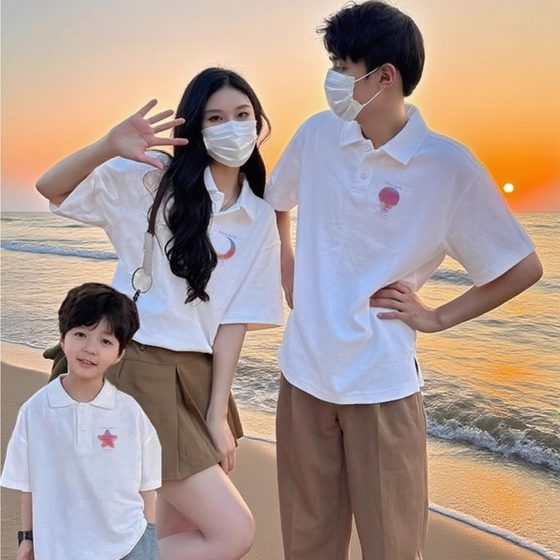 2025 new super hot seaside parent-child clothing family summer POLO short-sleeved mother and child T-shirt clothes
2025 new super hot seaside parent-child clothing family summer POLO short-sleeved mother and child T-shirt clothes