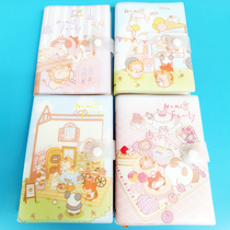 Hand Ledger Gum Cover Notebook Stationery Carry-on Handy Notepad Student Minimalist Pocket Thickened Benson Prize Reward