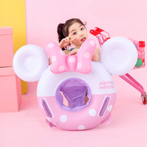 Baby thickened baby swimming ring Childrens sitting ring underarm ring newborn baby baby ring 0-4 year old child sitting ring