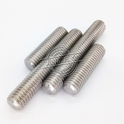 m6 正宗304不锈钢全螺纹螺杆 牙棒 丝杆 通丝螺柱 *20-50-80-200