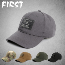Joker casual sunshade hat outdoor sunscreen hat Dome baseball cap GLOCK embroidery Velcro duck tongue hat