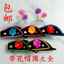 Table performance props old lady wig set wife head cover matchmaker head cover old head cover hat back string