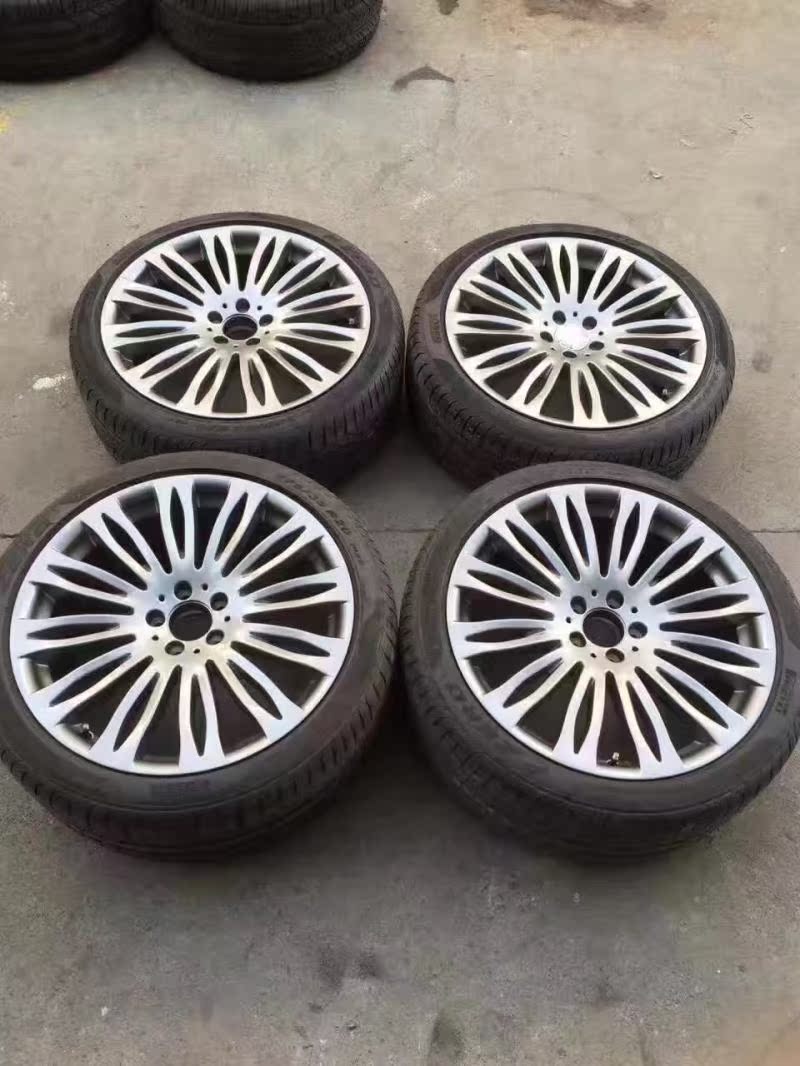 正品20寸奔驰迈巴赫原装二手轮毂轮胎.奔驰s级胎铃.钢圈.
