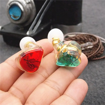 Not just good-looking sound quality strong resin headphones MMCX wire HIFI sound quality heavy bass headphones