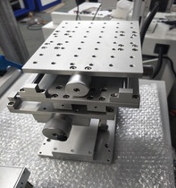 Three-dimensional work bench of laser marking machine fine tuning XYZ lift mobile platform three-dimensional scientific research optical experimental platform
