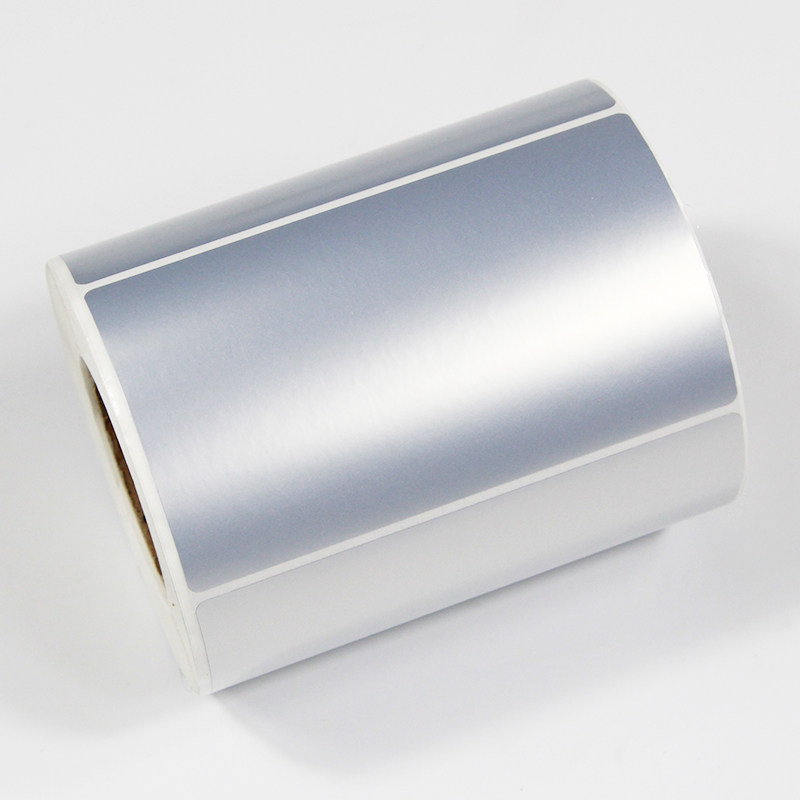 亚银标签纸100*60*500张哑银pet条码亚银纸抗刮耐腐蚀抗高温包邮