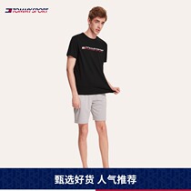 TOMMY SPORT Mens Sports LOGO Round NECK SHORT SLEEVE T-shirt S20S200051