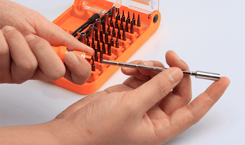 螺丝刀组合套装45合1多功能拆机螺丝批起子苹果电脑手机维修工具