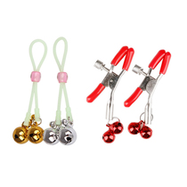 SM bell milk clip Sex underwear Torture tools Mandatory tools Female passion tools Alternative toys Xiaomu doll