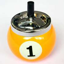 Billiards ( Tableball accessories gift ashtray ) Snok Black Eight 16 color pool club equipment