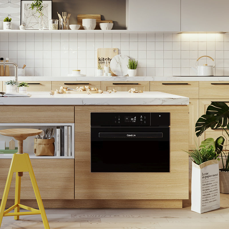 casdon/kaida sr56b-fu built-in steamer household kitchen electric steamer steaming and baking integrated machine