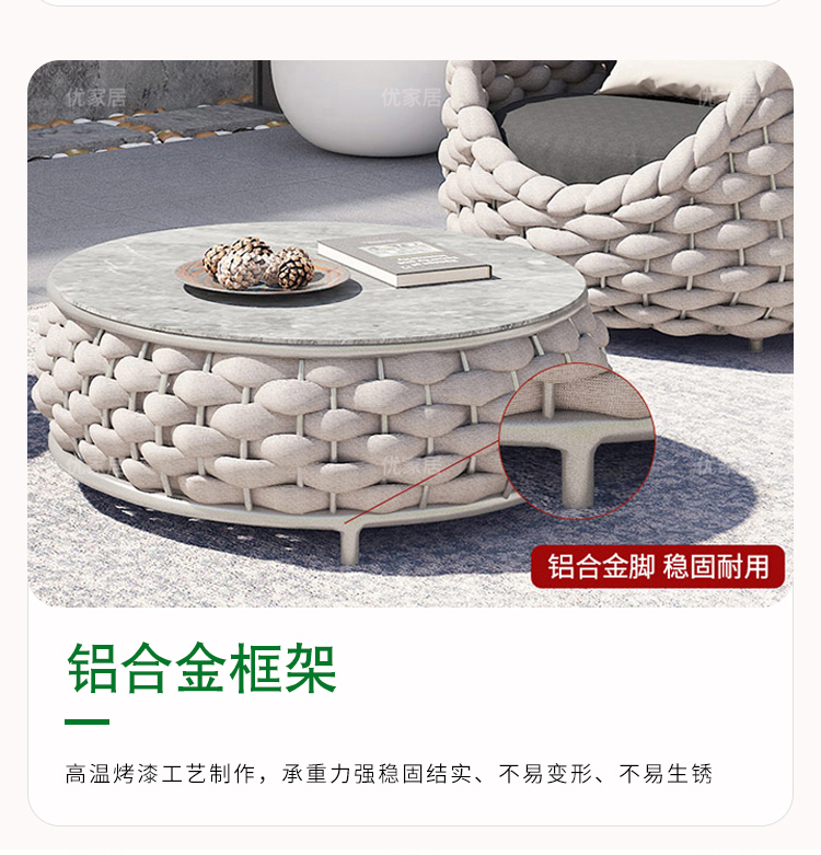 Открытый диван 户外沙发庭院阳台别墅茶几藤椅组合防水防晒创意室外露天藤编沙发 OTHER Открытый диван 户外沙发庭院阳台别墅茶几藤椅组合防水防晒创意室外露天藤编沙发 OTHER