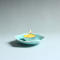 Smokeless candle scented tea warm tea ware for Buddha 4 hours butter lamp for lamp teapot heating tea wax Buddha lamp