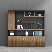 Office File Cabinet Wooden Short Cabinet Locker with Lock Cabinet Secret Debris Collection Cabinet