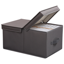 Wardrobe storage box fabric finishing box Oxford cloth storage box book box household clothes storage box home clothes foldable