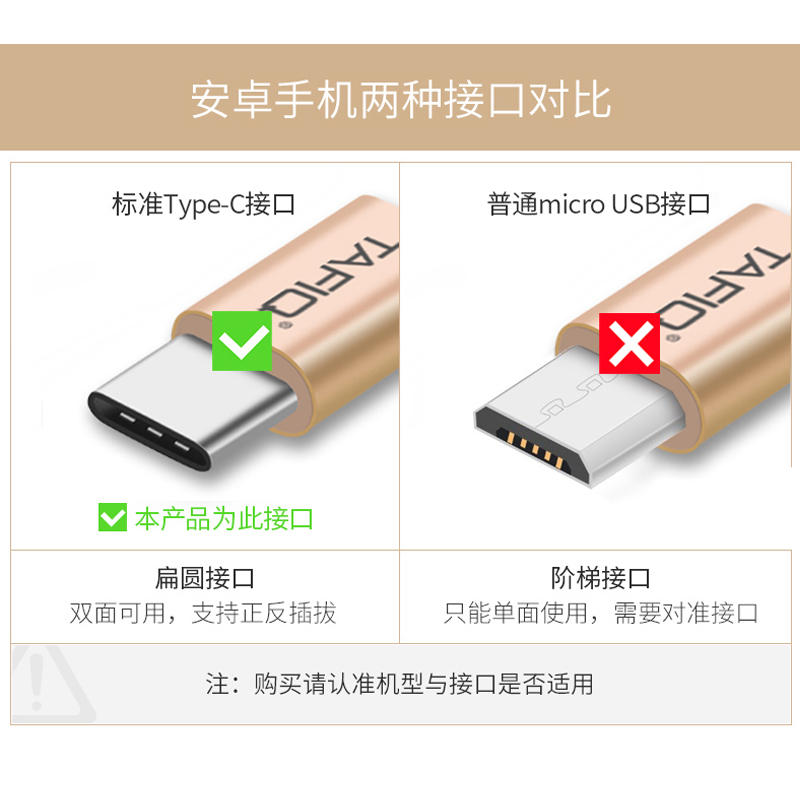 Type-c数据线乐视1s手机2pro小米4c充电器5华为p9荣耀v8魅族mx6产品展示图5