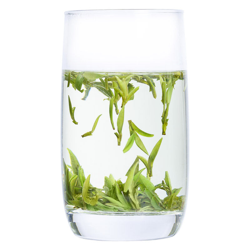 2017新茶上市明前头采绿茶 茅山青峰旗枪炒青毛峰高山小罐茶叶50g