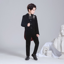 Children's suit suit boys' wedding dress flower host violin tuxedo piano performance Korean suit