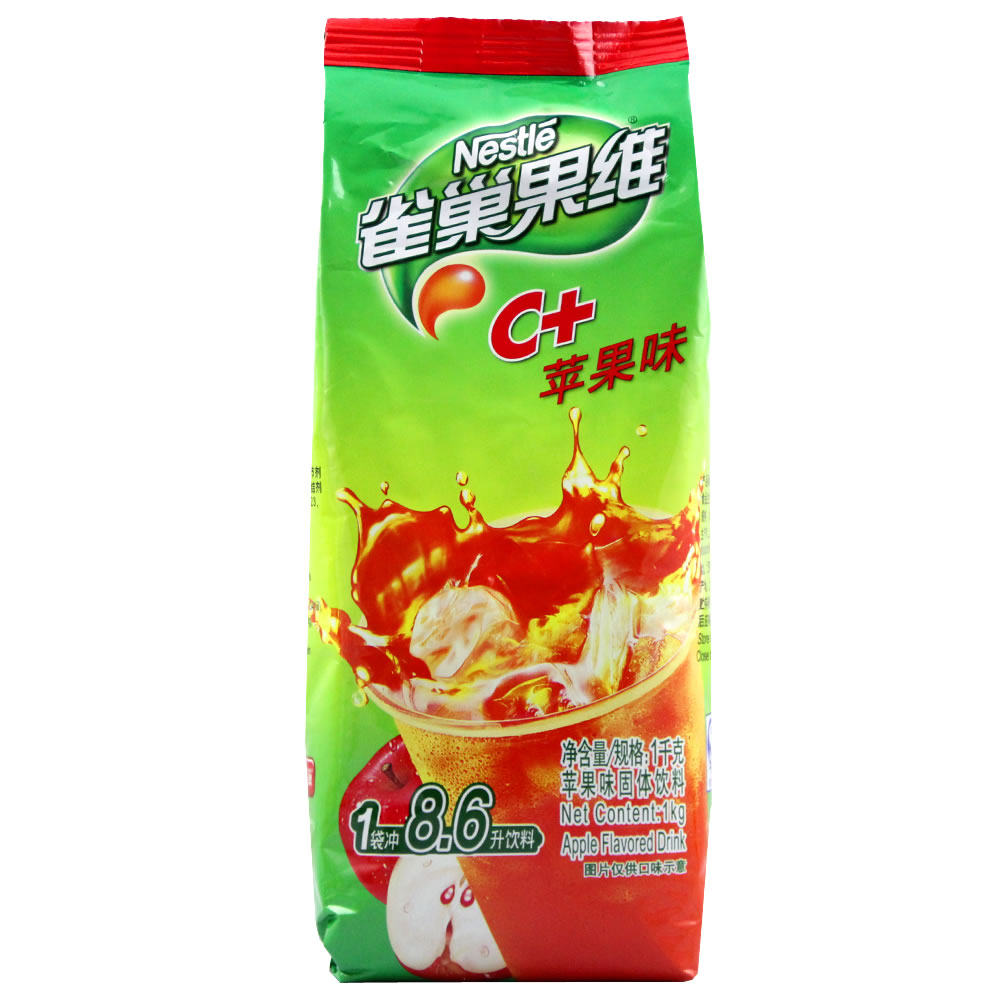 雀巢果维 雀巢果维 雀巢果维c苹果味 速溶固体饮料 冲饮果汁粉