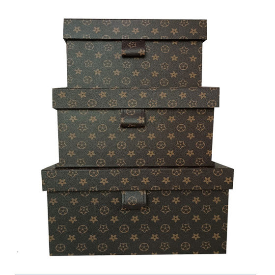 Household light luxury printed leather storage box model room cloakroom wardrobe classification storage decorative ornament sorting box
Household light luxury printed leather storage box model room cloakroom wardrobe classification storage decorative ornament sorting box