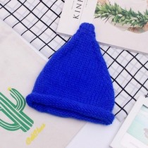 Klein Blue Hat Female Korean New Thickened Wool Knitted Hat Joker Cold Hat Men's Warm Fall Winter Wool Hat