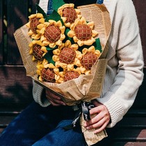 Cut-free non-woven handmade DIY material bag flower sunflower sunflower birthday gift for girls