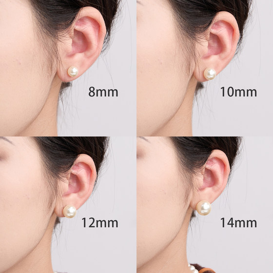 Dodogogo Shi Jia Pearl Earrings 여자 2025 New Hot Earrings 고급 귀걸이 여성 귀 손바닥 귀 클립 Dodogogo Shi Jia Pearl Earrings 여자 2025 New Hot Earrings 고급 귀걸이 여성 귀 손바닥 귀 클립
