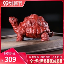 Purple sand creative tea pet handmade tea can raise personalized ornaments Dragon Turtle Tea play kung fu tea ceremony accessories tea set table