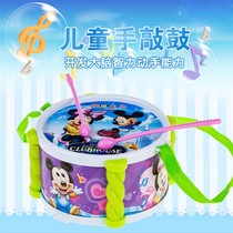 Baby toys Cartoon double-sided percussion drummer drum Childrens creative stall Boy girl kindergarten gift