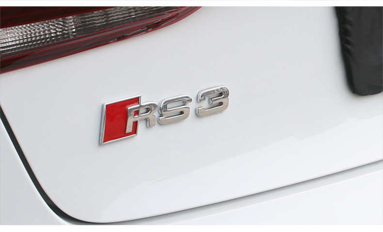 【商政车品旗舰店】奥迪a3/a4l动感标志尾标汽车车标奥迪改装金属立体