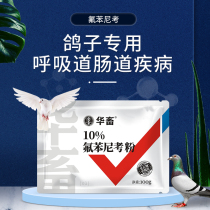 Chinese animal pigeon medicine meat pigeon florfenicol powder carrier pigeon racing pigeon with vomiting eating intestinal pull water green stool