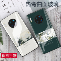 Huawei mate30 mobile phone case p30 curved glass anti-drop pro protective cover por all-inclusive ultra-thin soft Tide brand men and women Net red mate20pro creative original