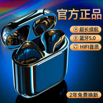 Binaural Sports Running Invisible True Wireless Bluetooth Headset Single Ear Hanging Ando iphone11 Huawei Xiaomi Girls Cute Small x Pair Long Standby 8 Universal Apple