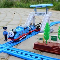 Electric Rail Alloy Small Locomotive Magnet Pexi Puzzle Assembly Car Toy Male Girl 3456 years old