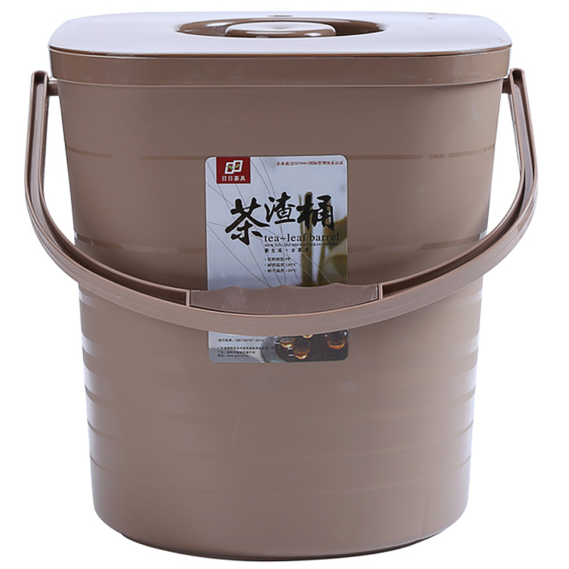 Auspicious industry kung fu tea accessories in hot tea barrel plastic bucket of tea sets of trash as cans of household wastewater discharge bucket