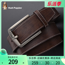 Leisure Steps Leather Strap Mens New Fashion Casual Genuine Leather Needle Buckle Belt Head Layer Bull Leather Men Business 100 Hitch Pants Strap
