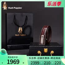 Leisure Steps Genuine Leather Belts Mens Gifts Business Avocado Leather Pants Belts Genuine Leather Pants With Yellowwood Gift Box Packaging