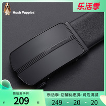 Leisure Pace Belt Mens Fashion Tide Head Layer Cow Leather Pants Belt Business Commute Casual Automatic Buckle Genuine Leather Belt